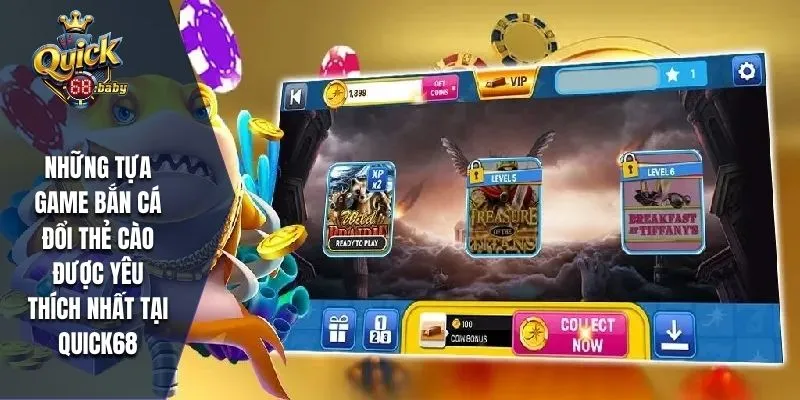 Những tựa game bắn cá đổi thẻ cào